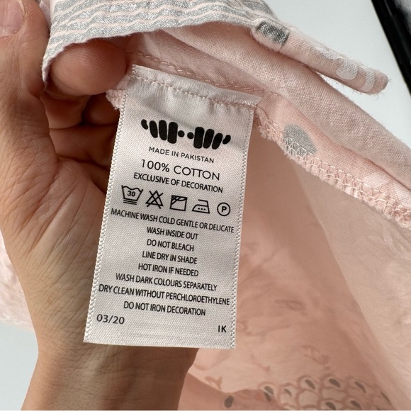 Light Pink Cotton Dress - Picture 5 of 7